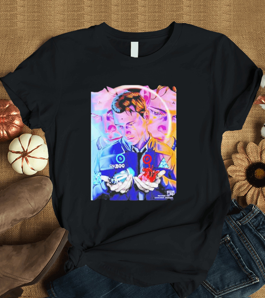 Rational and Irrational Reaction RK800 Connor Detroit Become Human T-Shirt