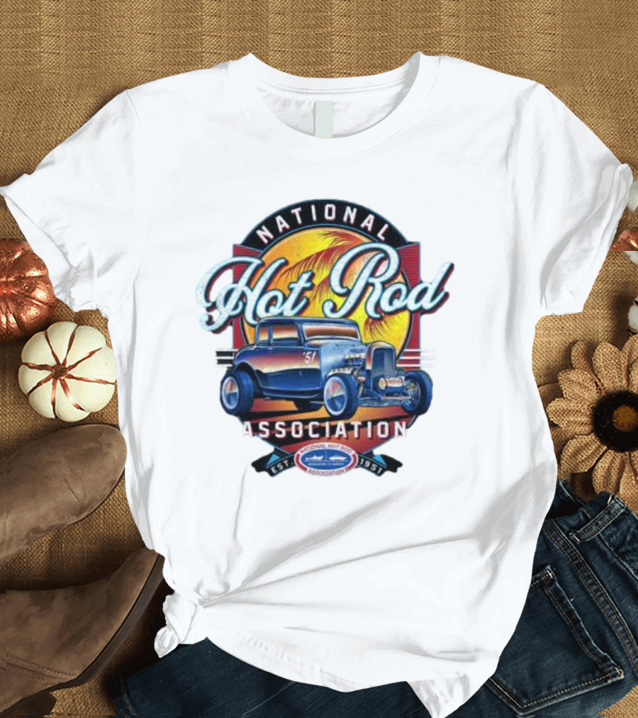 National Hot Rod Association Est 1951 Vintage Car 51 T-Shirt