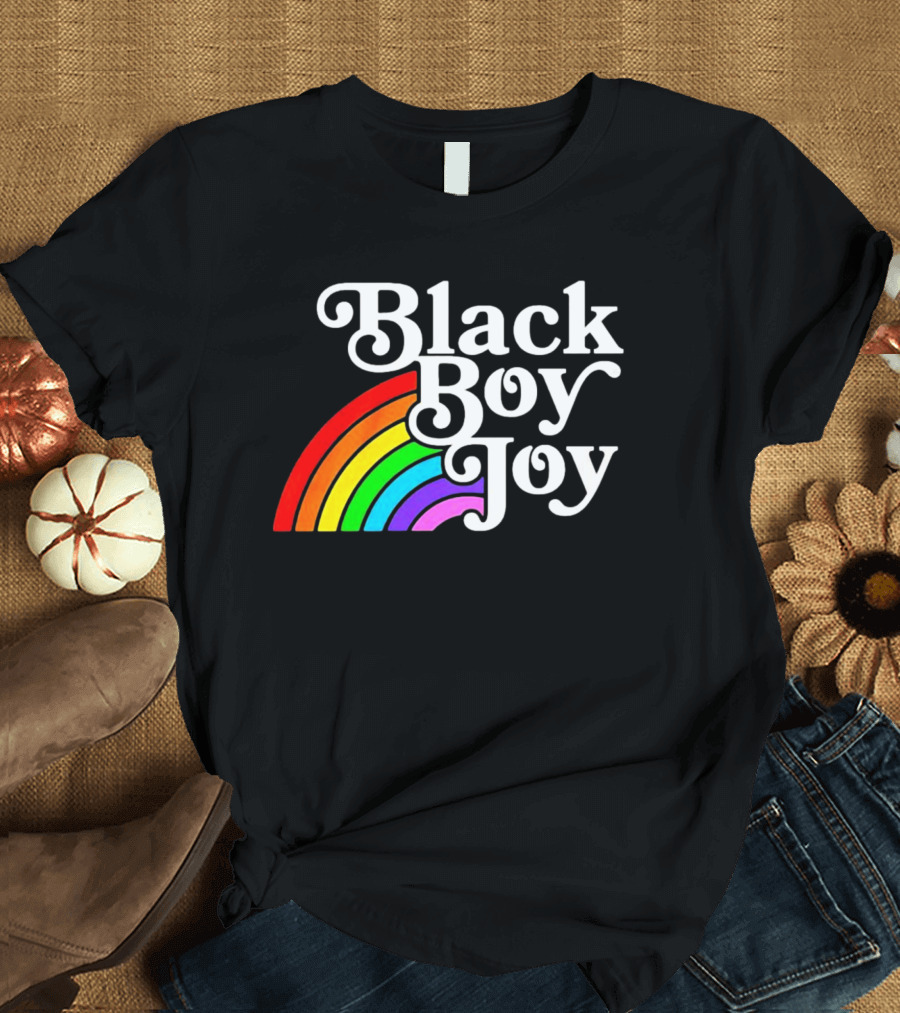 Whitley Gilbert Black Boy Joy Rainbow T-Shirt