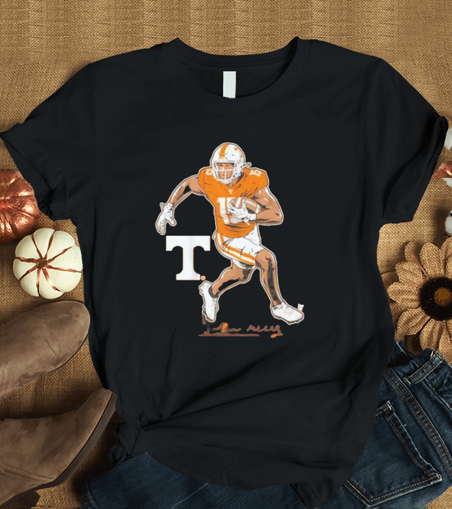 Tennessee Football Bru McCoy Superstar Pose T Vols Football T-Shirt
