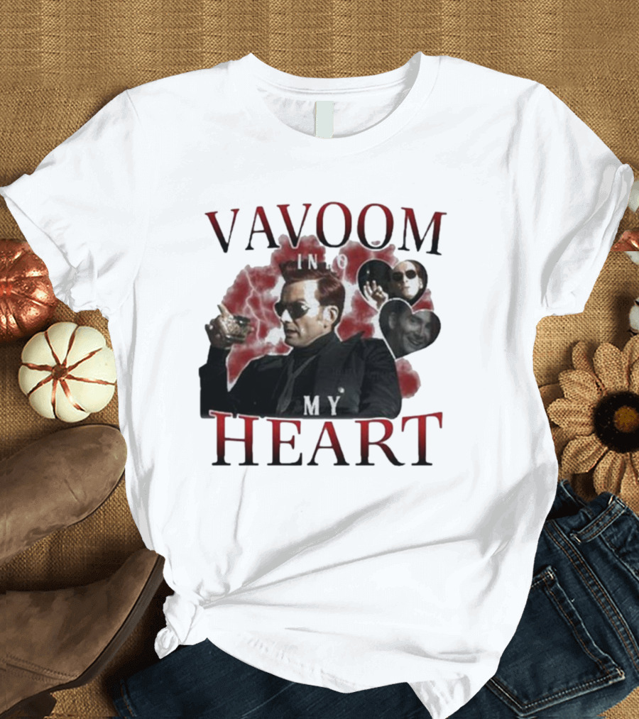 Trending Cree Thozaarmitage Vavoom Into My Heart T-Shirt