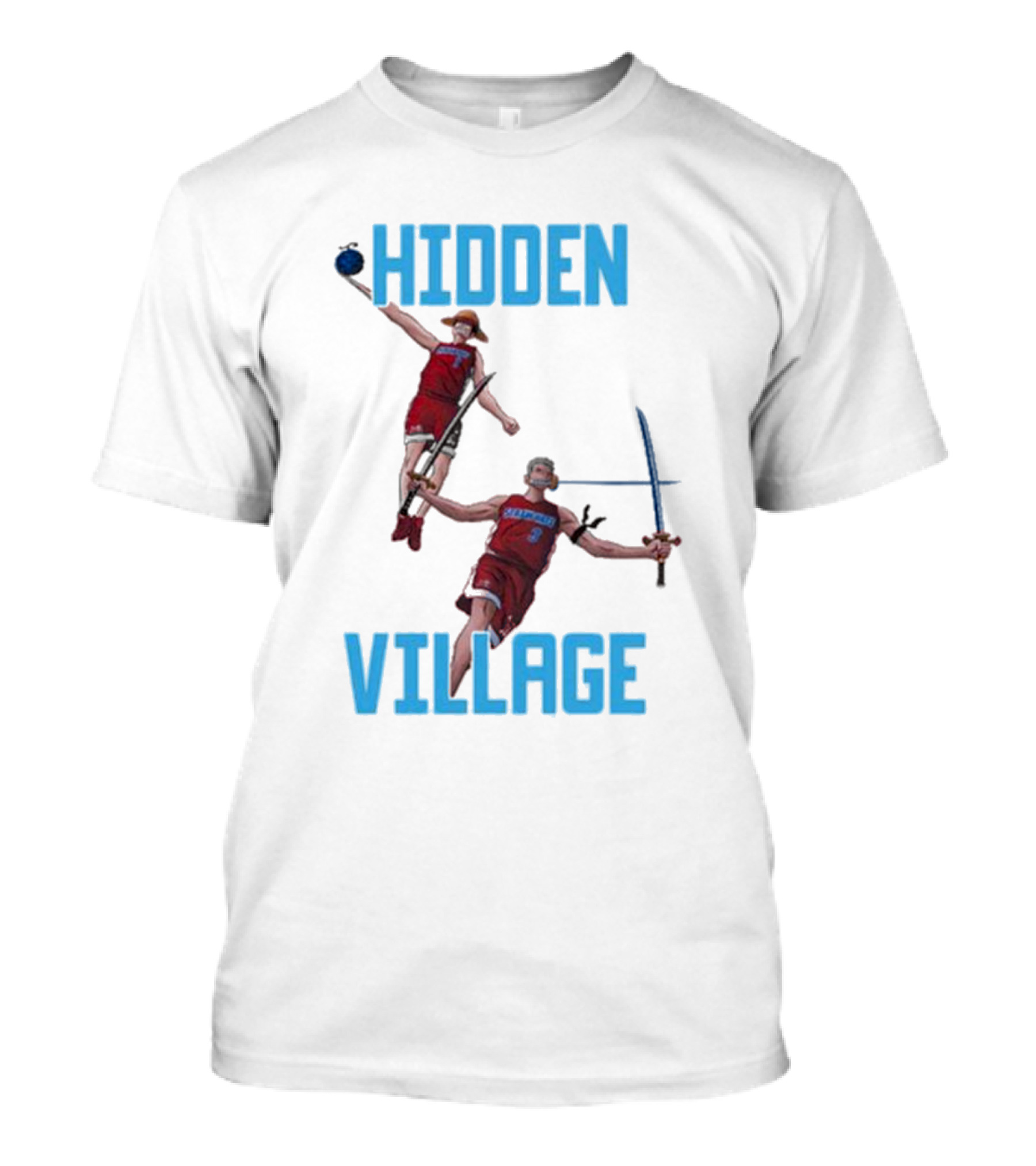 Hidden Village Basketball Ninjas T-Shirt