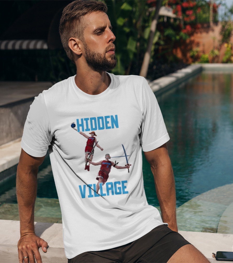 Hidden Village Basketball Ninjas T-Shirt