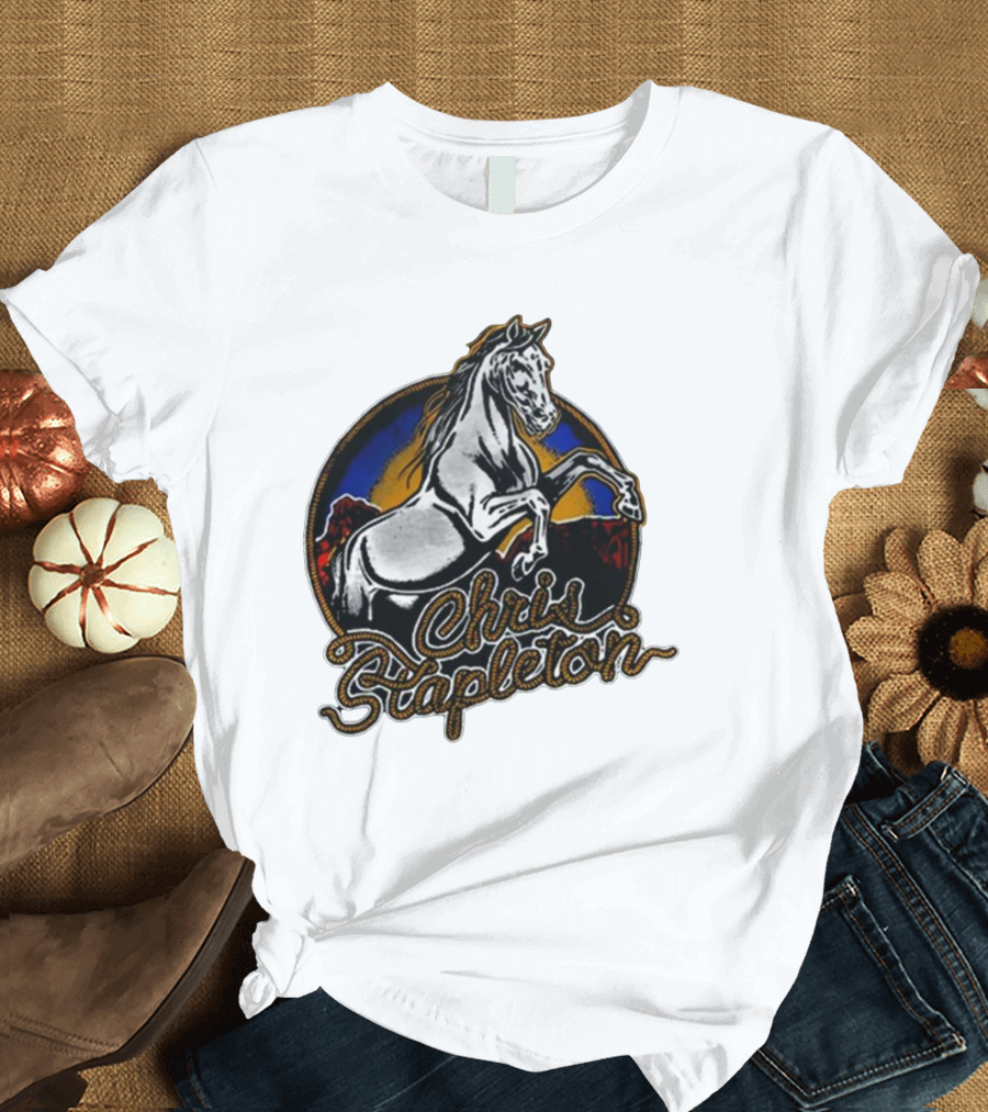 Chris Stapleton White Horse Higher Album T-Shirt