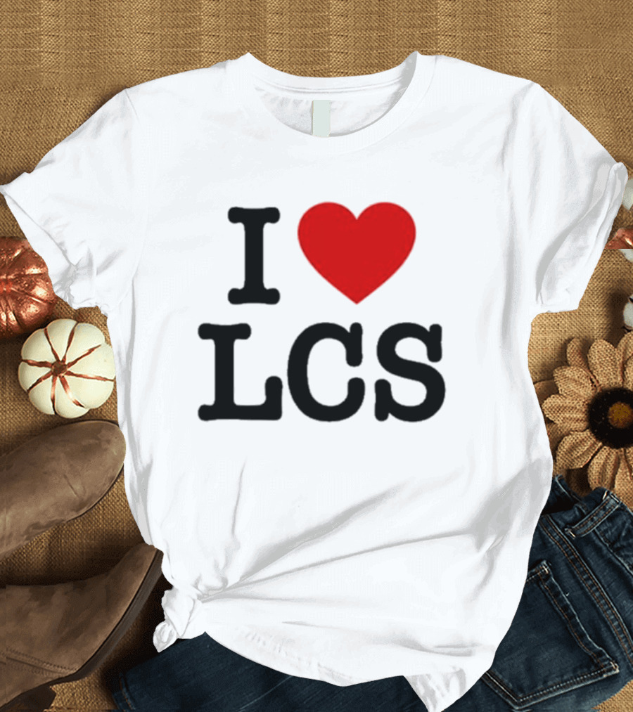 I Love LCS Classic Heart T-Shirt