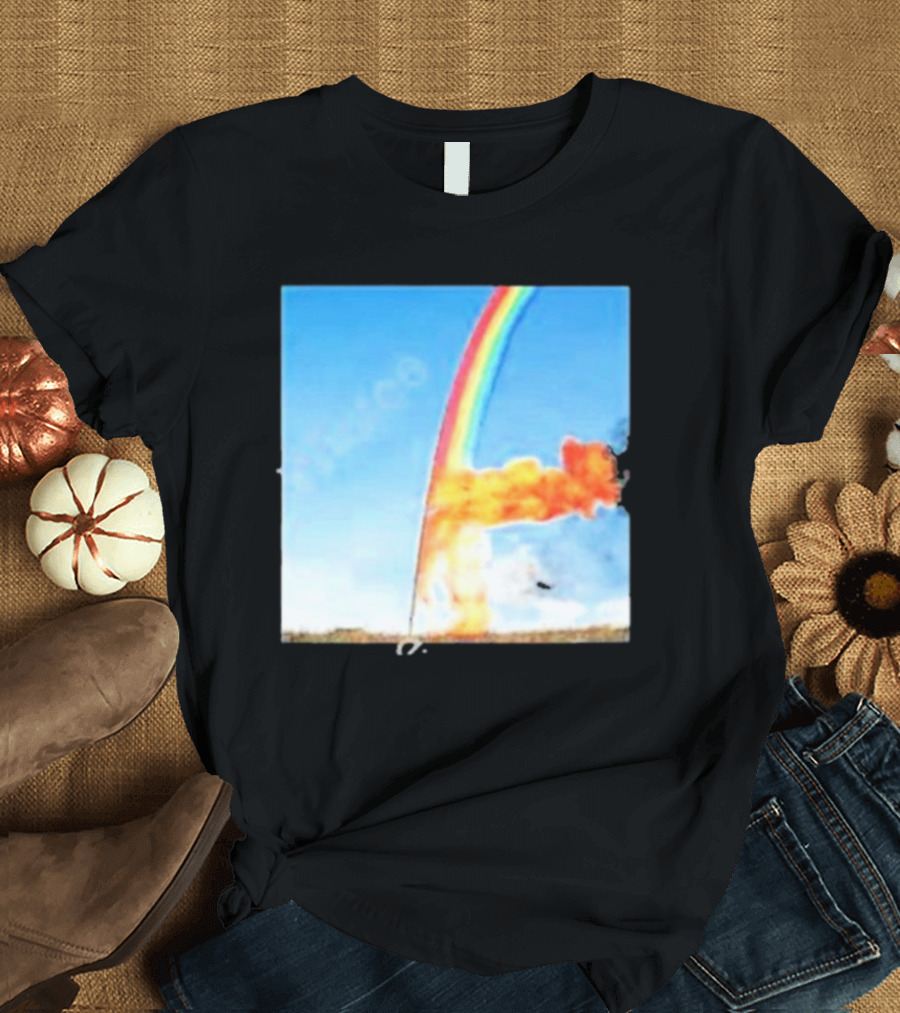 Sigur Rós Merch Átta Rainbow and Explosion T-Shirt