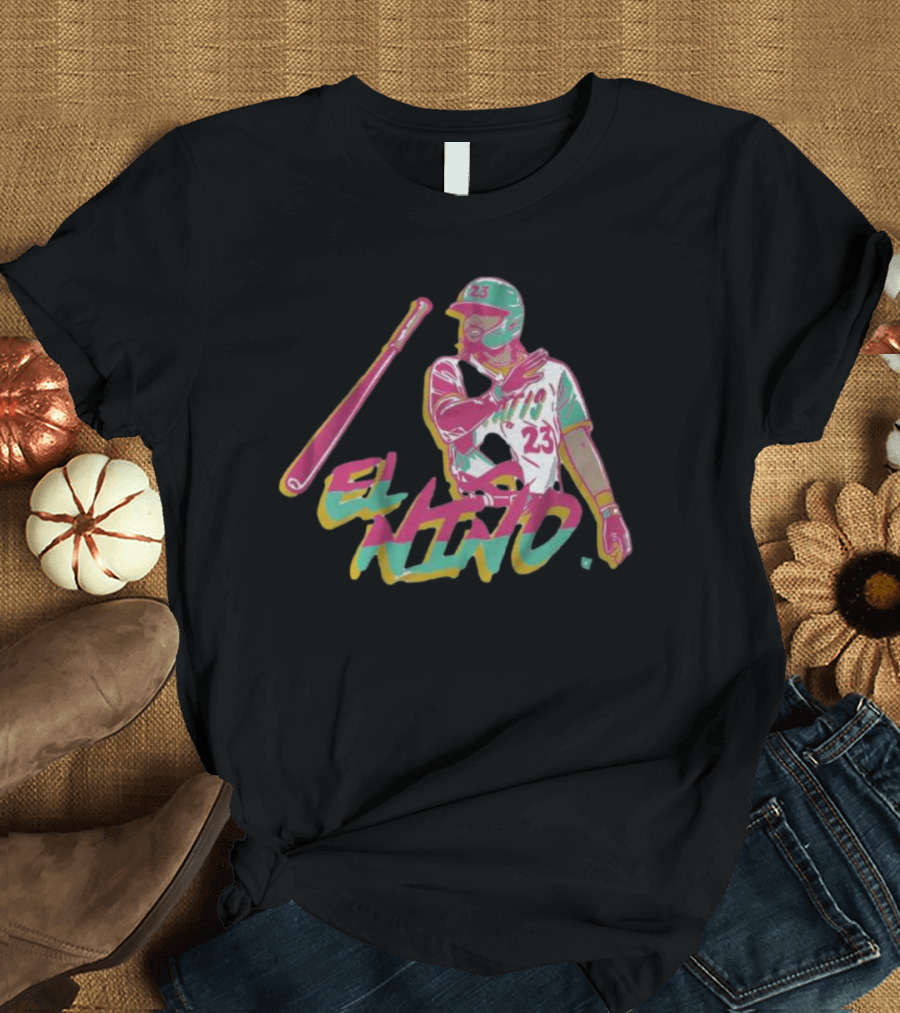 El Nino Fernando Tatis Jr Bat Flip City T-Shirt