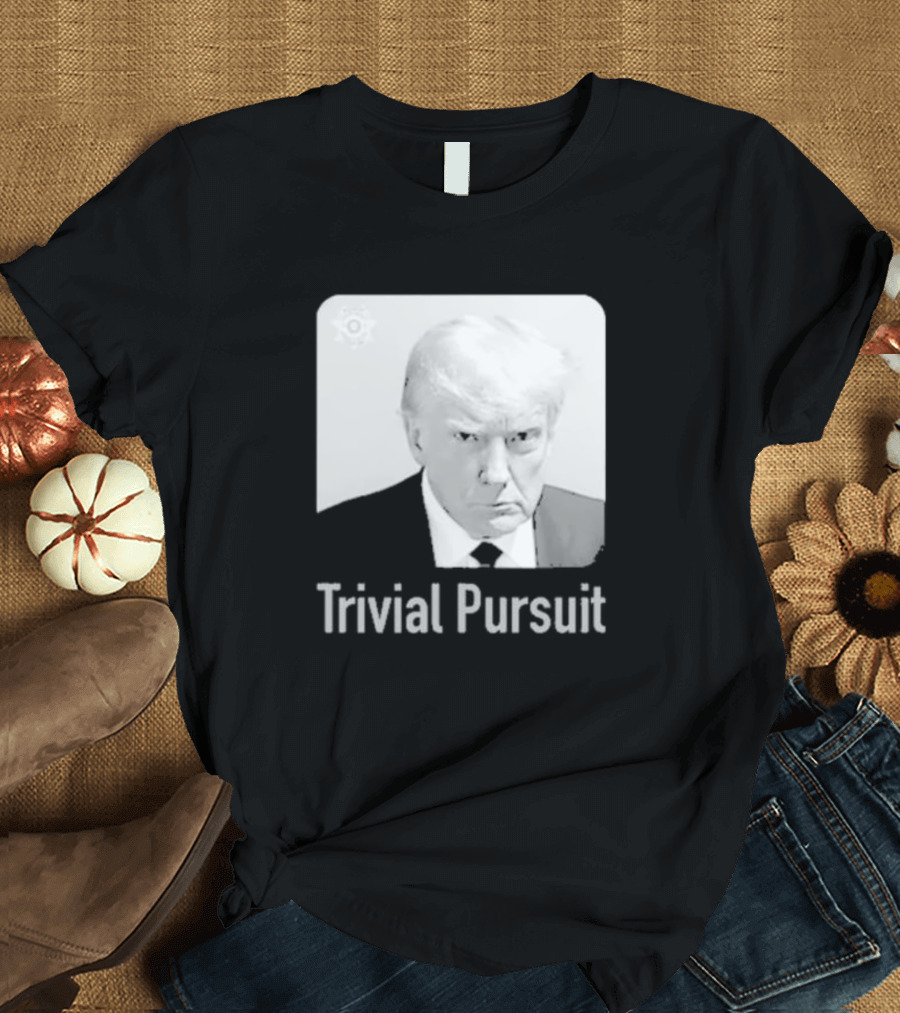 Trivial Pursuit Trump Shot Game T-Shirt