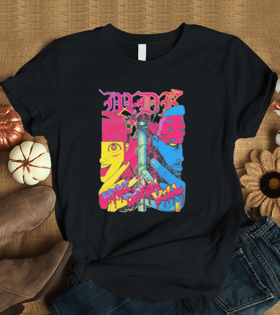 GCW Maki Death Kill Neon T-Shirt