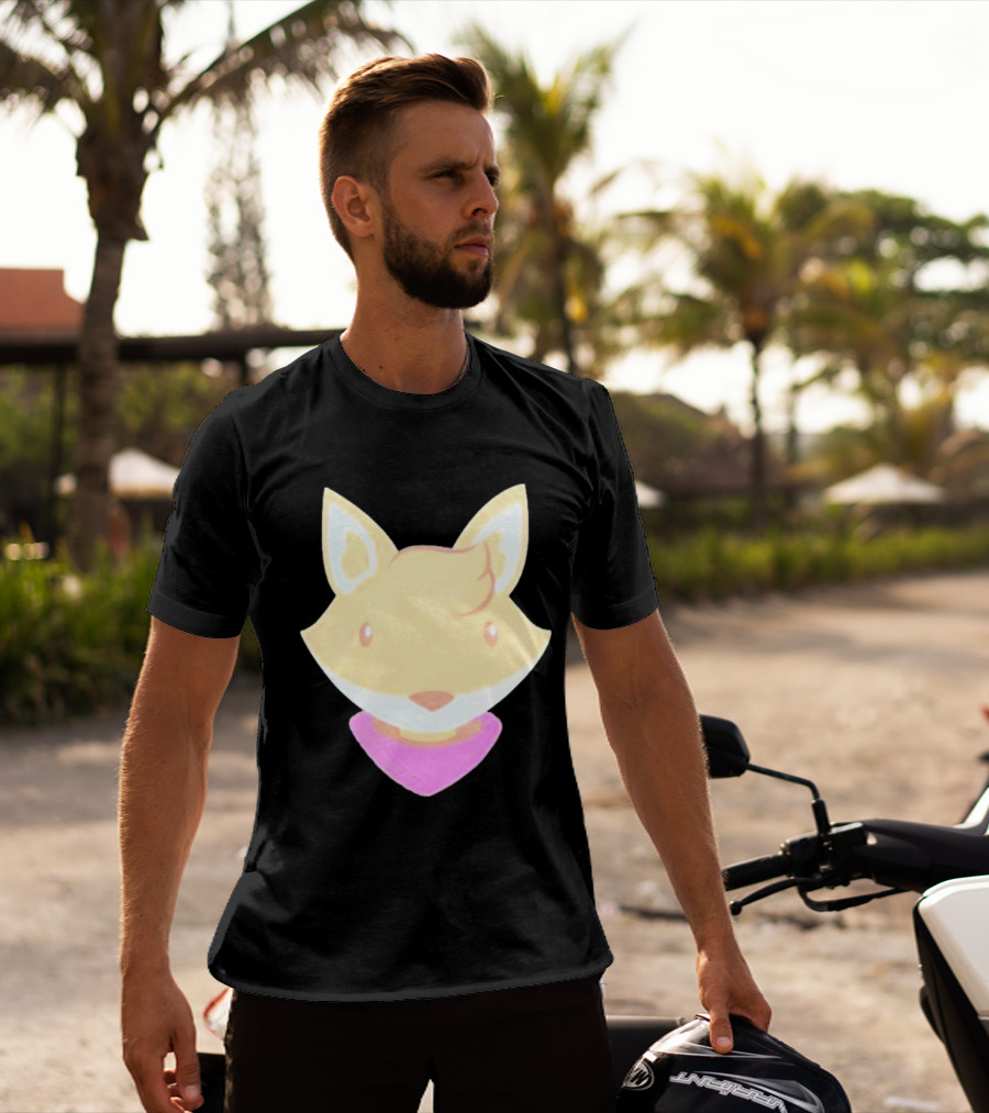 Transgender Positive Tunic Fox Head T-Shirt