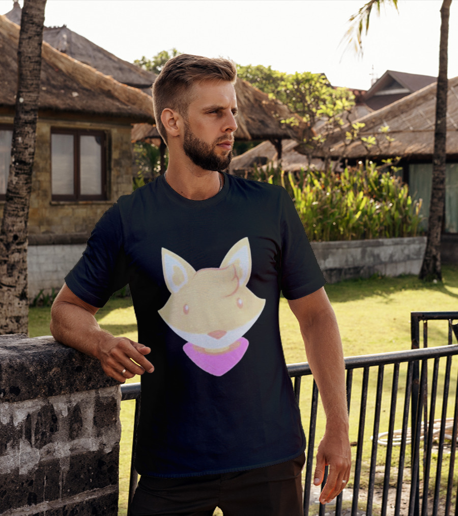Transgender Positive Tunic Fox Head T-Shirt