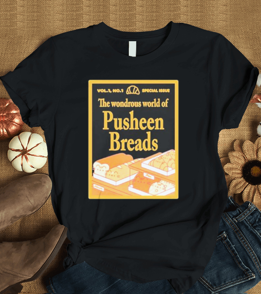 Vol. 1 No. 1 Special Issue The Wondrous World of Pusheen Breads T-Shirt