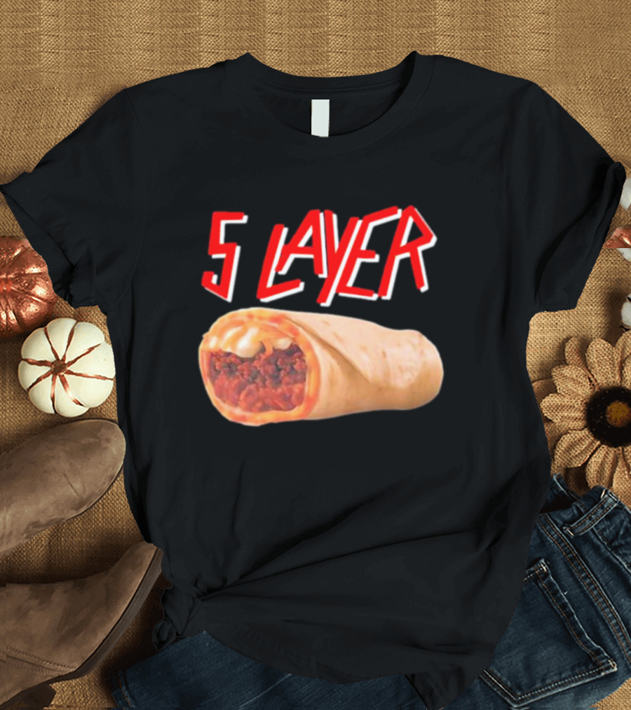 5 Layer South Of Healthy Specific Lads Burrito T-Shirt