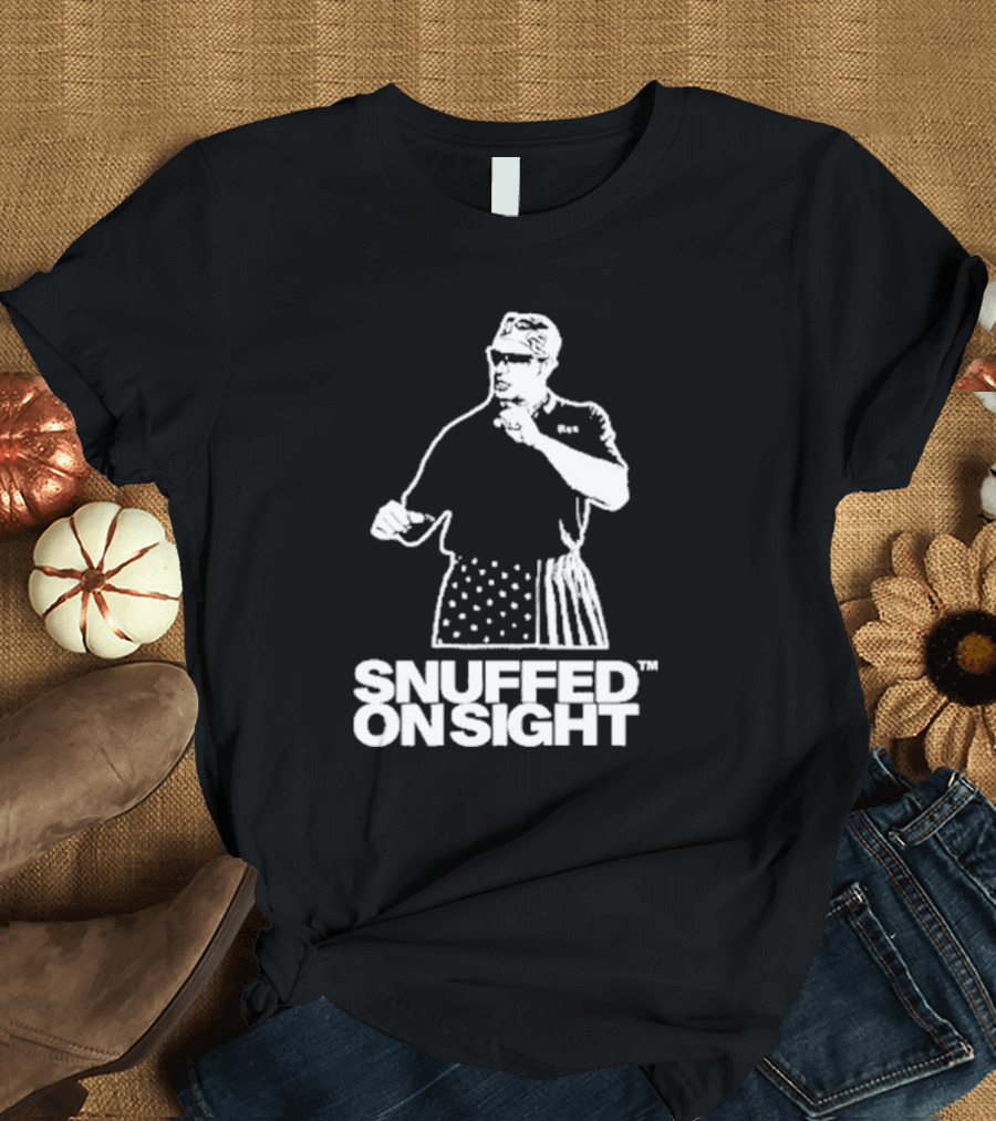 Snuffed On Sight American Flag Shorts T-Shirt