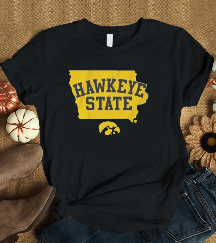 Hawkeye State Iowa Football T-Shirt