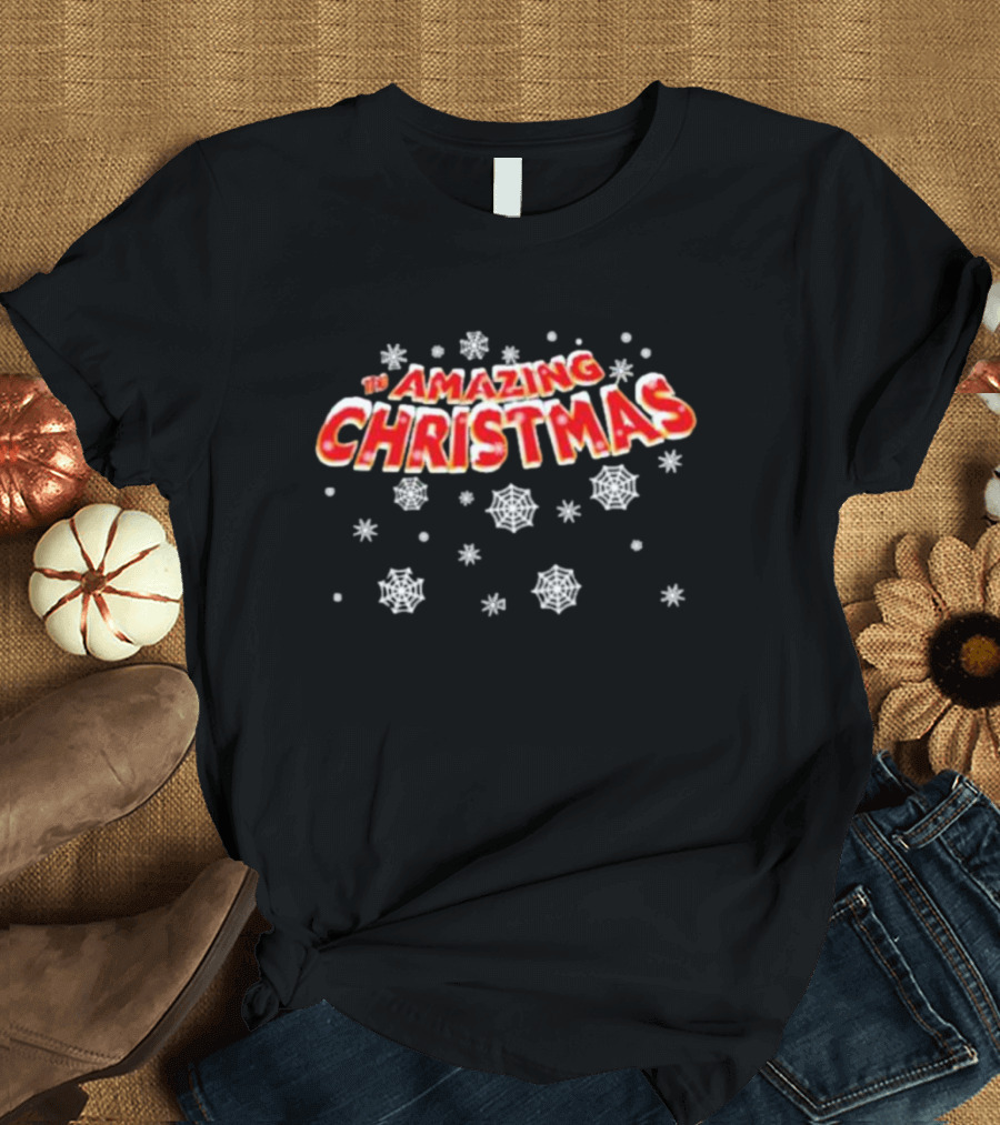 The Amazing Christmas Snowflakes and Webs T-Shirt