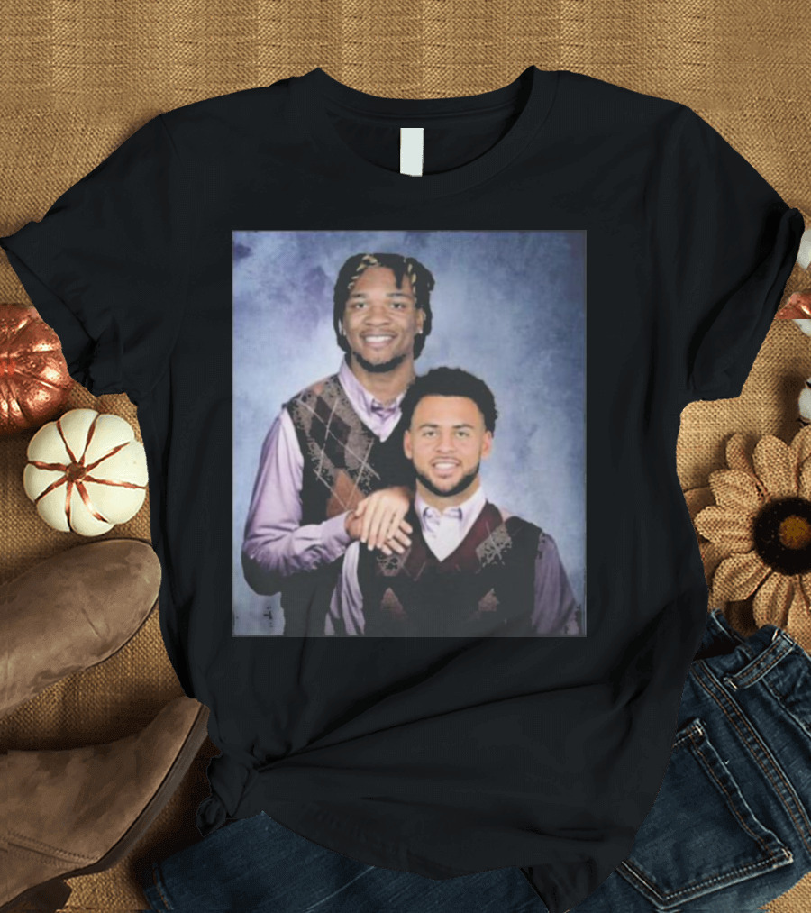 Michael Pittman Jr And Anthony Richardson Indianapolis Colts Step Brothers Meme T-Shirt