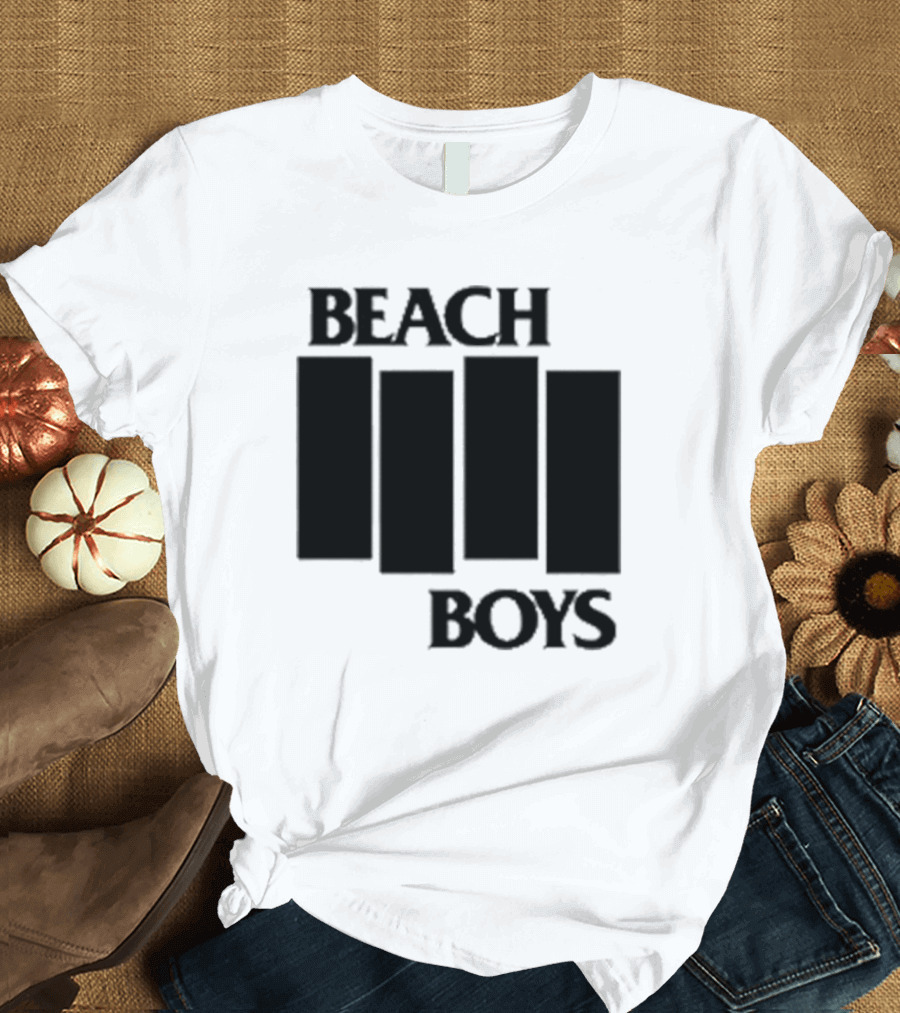 Beach Boys Black Flag T-Shirt