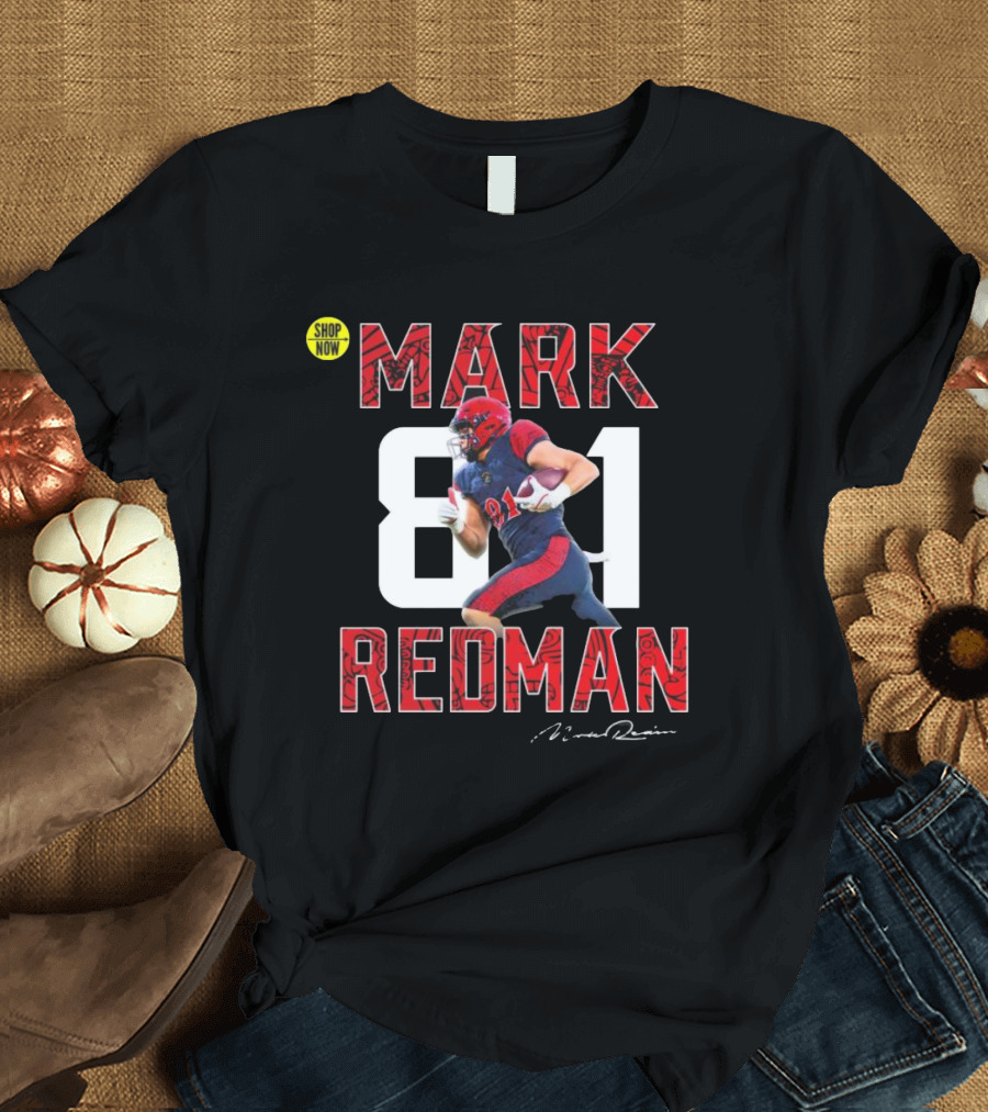 Mark Redman 81 Shop Now T-Shirt