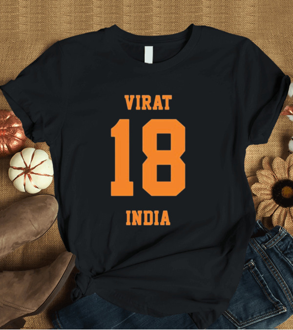 T-Shirt: Virat 18 India Sports T-Shirt Virat 18 India Sports T-Shirt