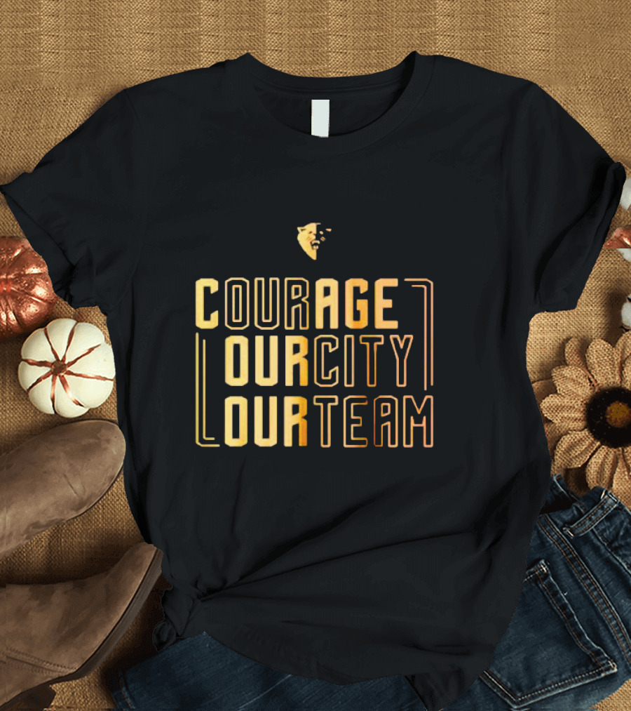 North Carolina Courage Our City Our Team T-Shirt