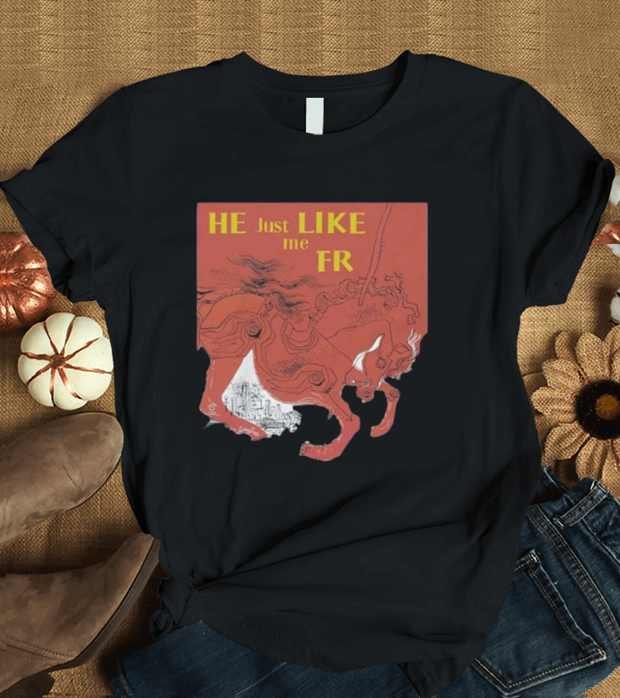 HE Just LIKE me FR Red Horseman T-Shirt