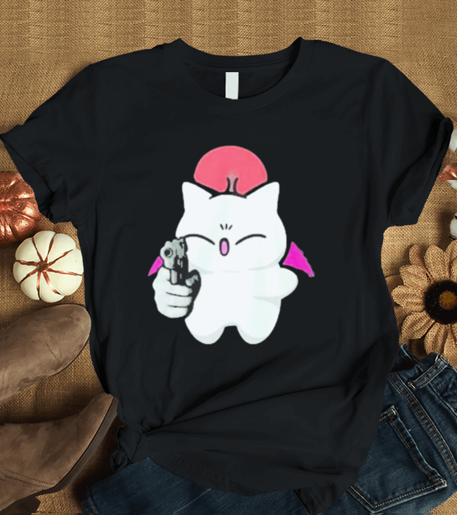 Zepla Blizzcon Xepla Gun Moogle Iconic Character T-Shirt