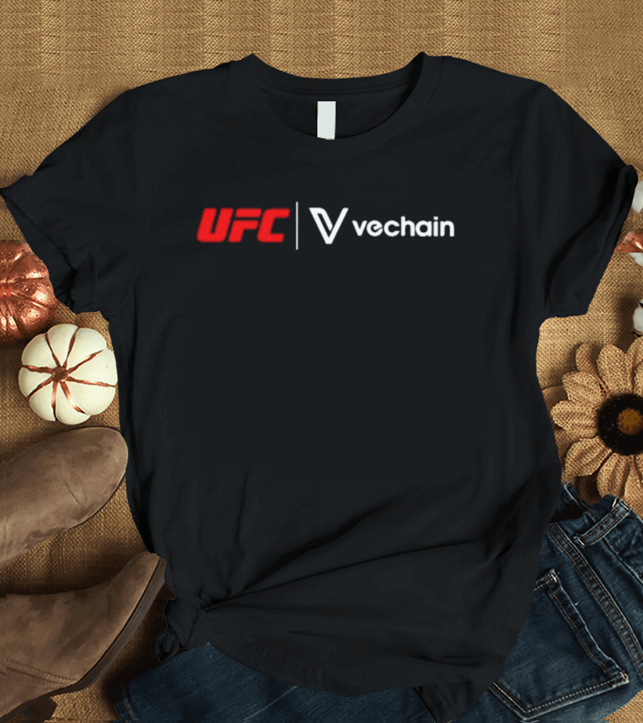 UFC Vechain Partnership Collaboration T-Shirt