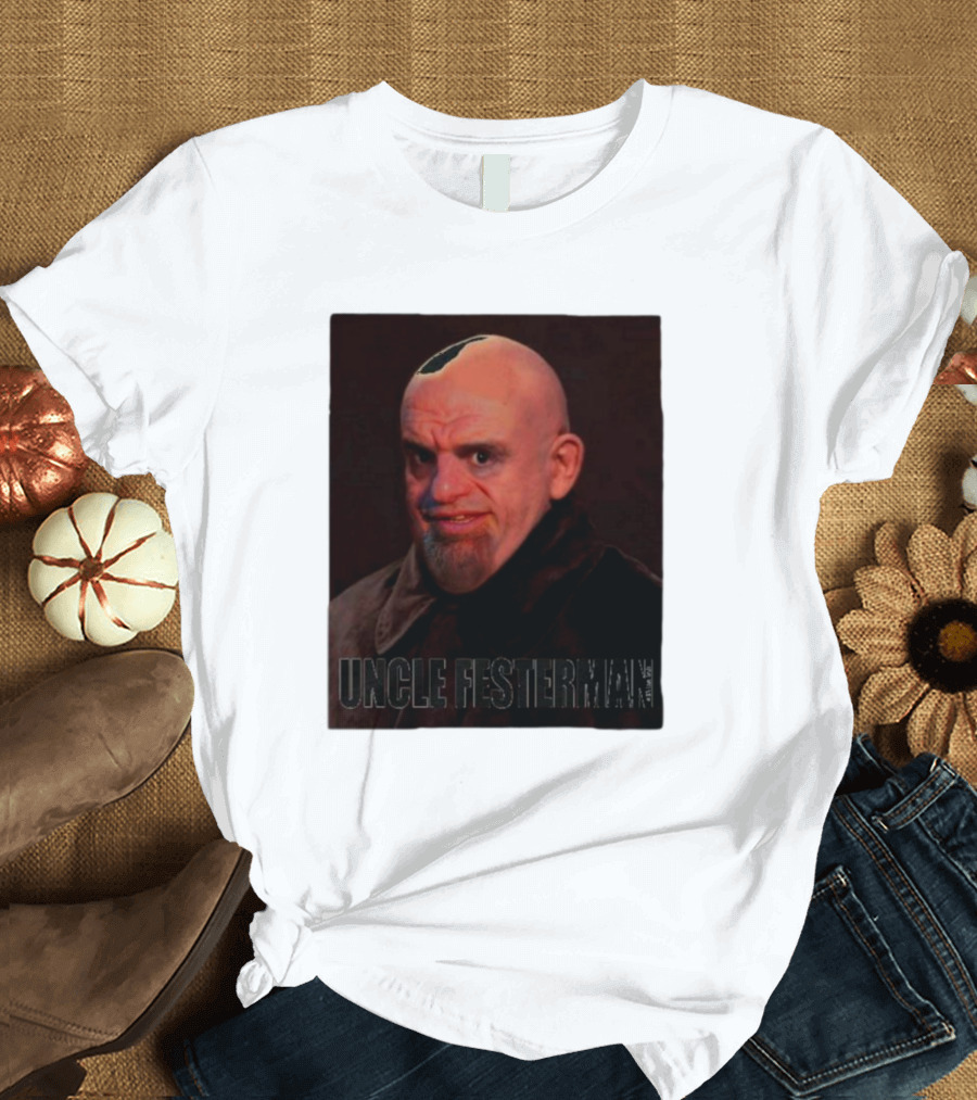 Uncle Festerman Addams Family T-Shirt