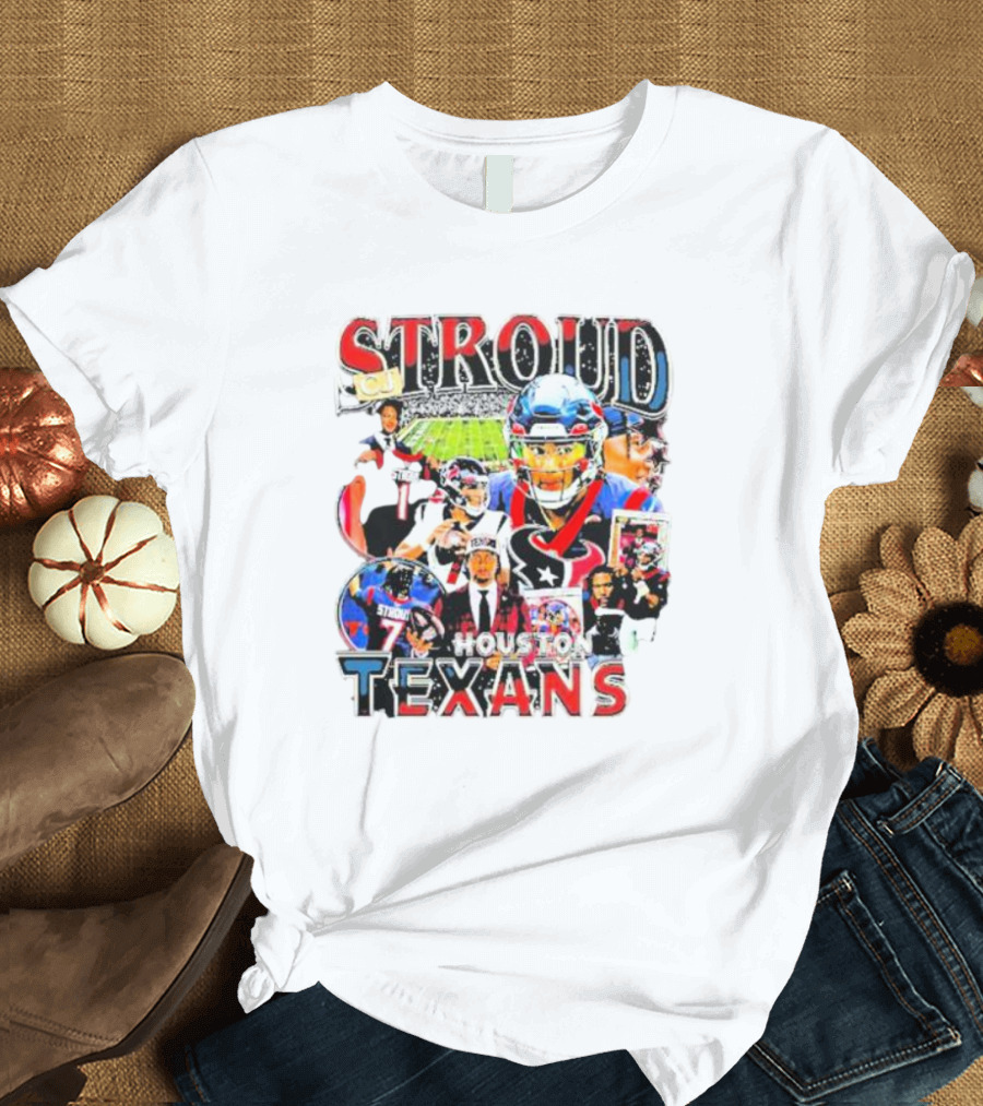 Stroud CJ Houston Texans Champions Images T-Shirt