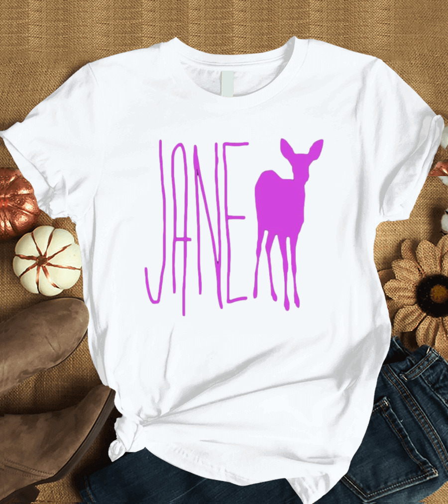 Forbidden Planet Jane Doe Pink Deer T-Shirt