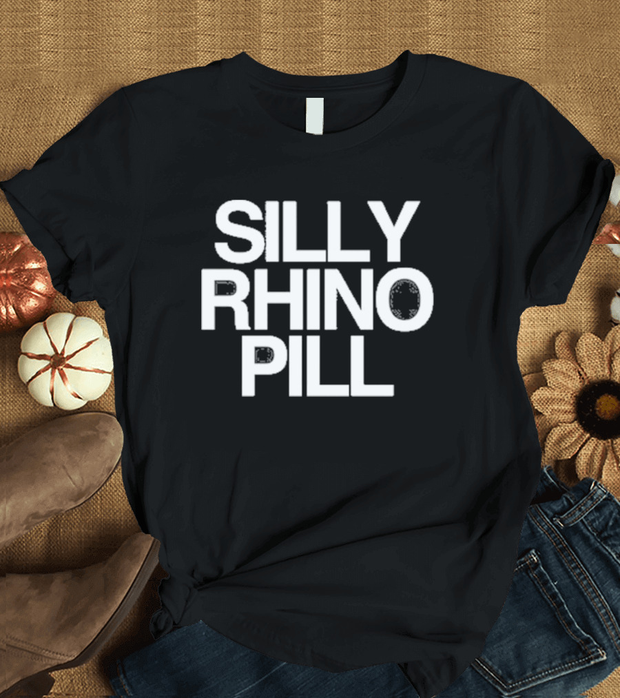 Silly Rhino Pill T-Shirt
