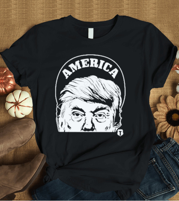 T-Shirt: The Officer Tatum Trump America Face T-Shirt The Officer Tatum Trump America Face T-Shirt