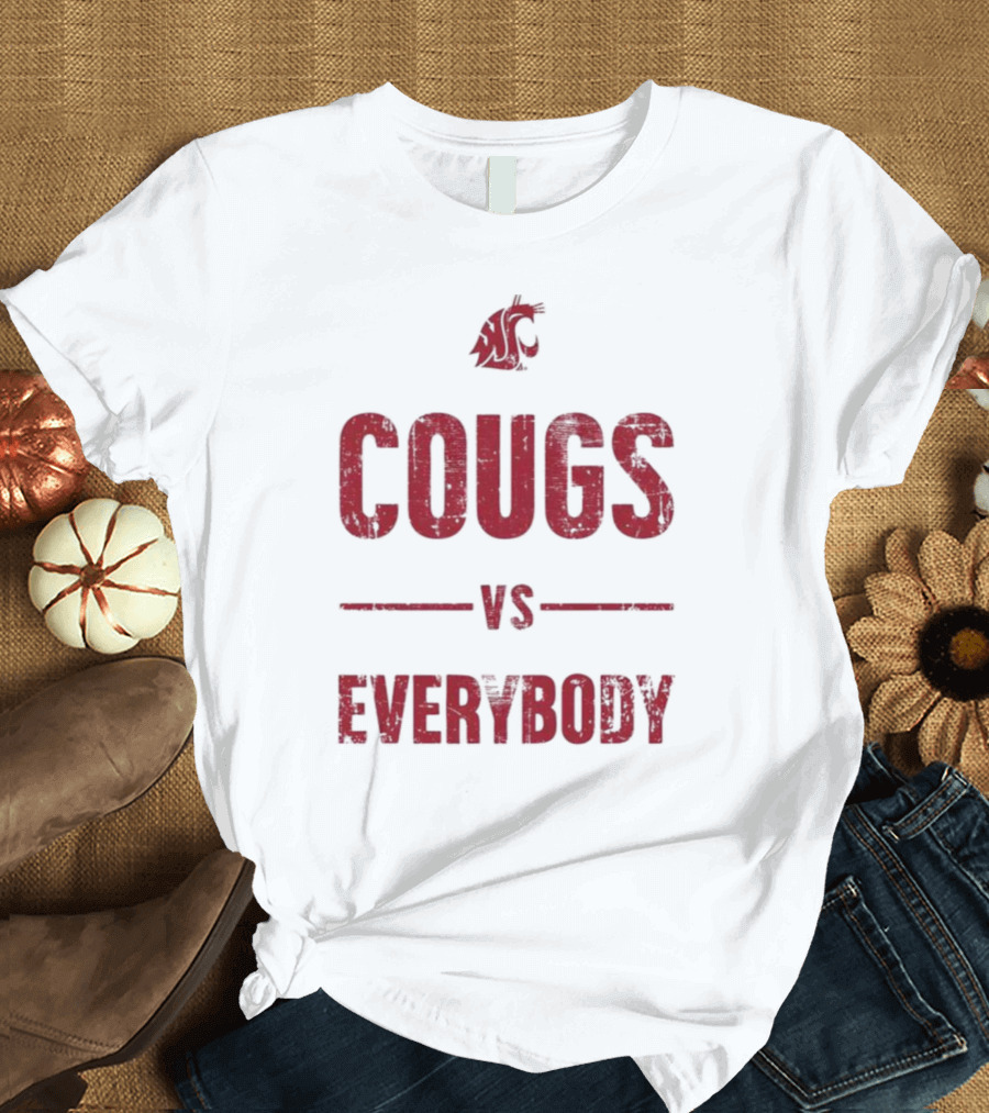 Cougs Vs Everybody Washington State Cougars T-Shirt