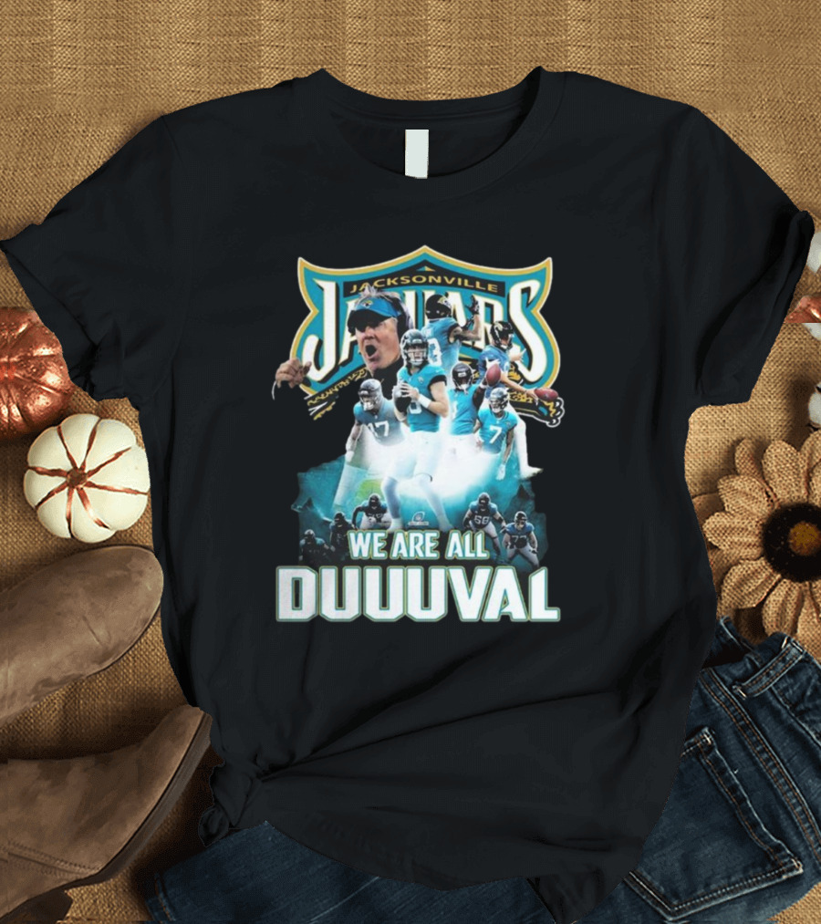 Jacksonville Jaguars Players We Are All Duuuval Victory T-Shirt