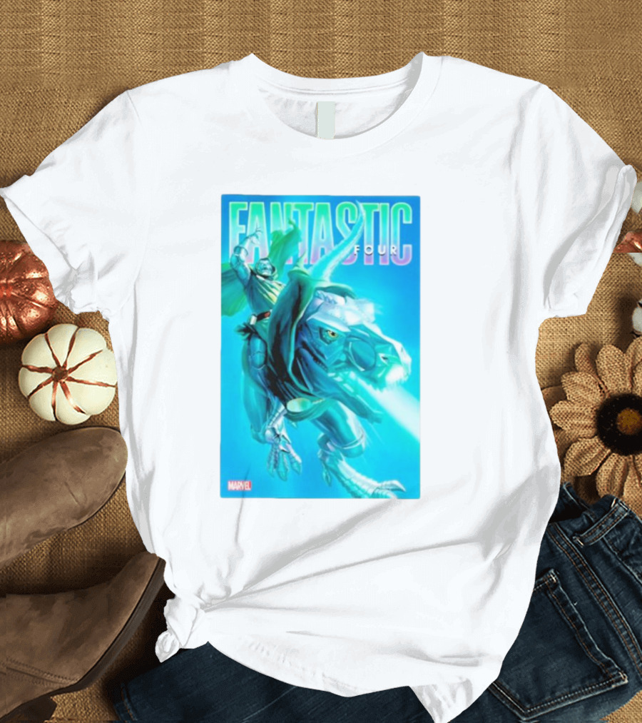 Fantastic Four Marvel Dinosaur T-Shirt