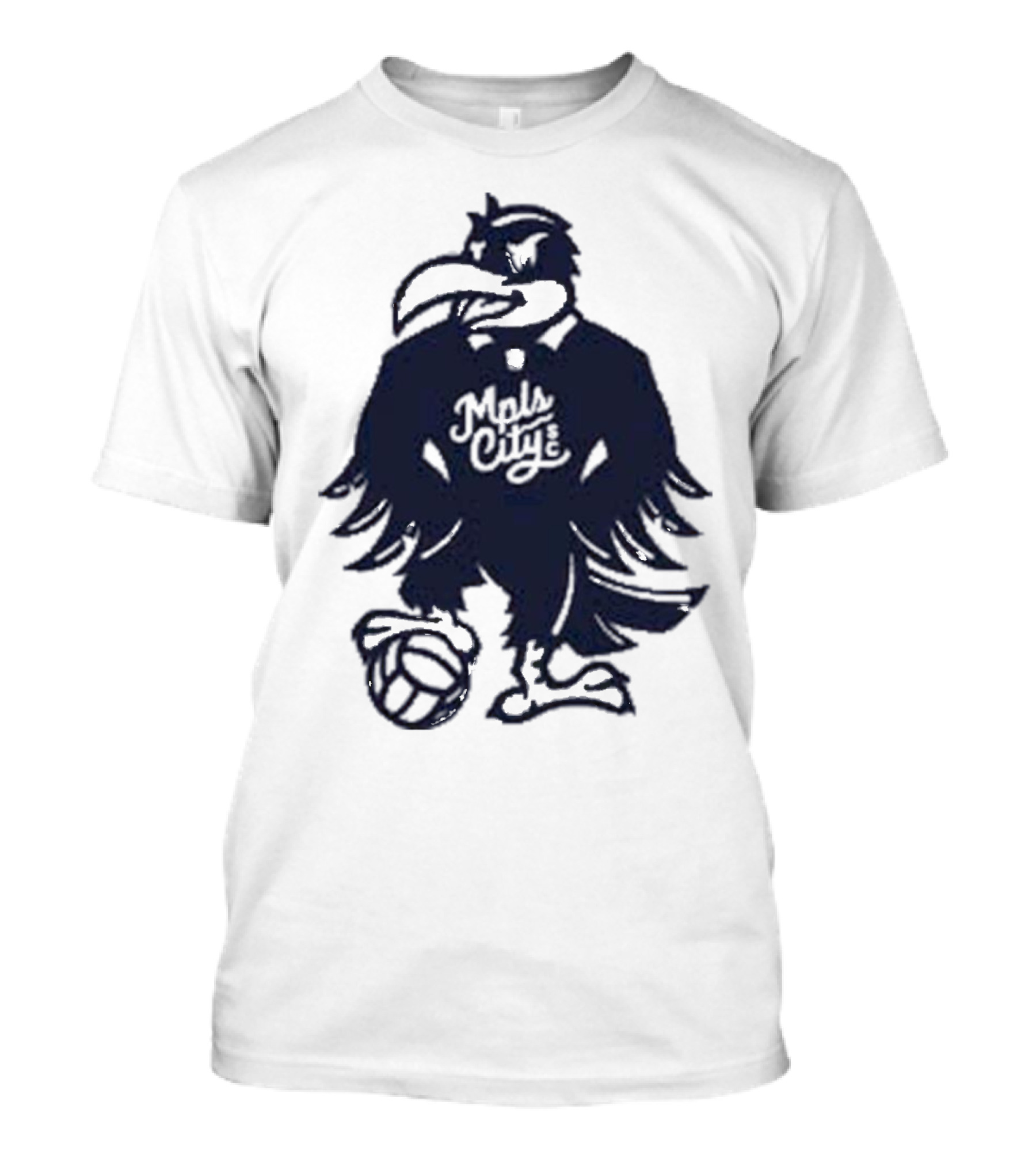 Schmitty The Crow MKE City Basketball Raven T-Shirt