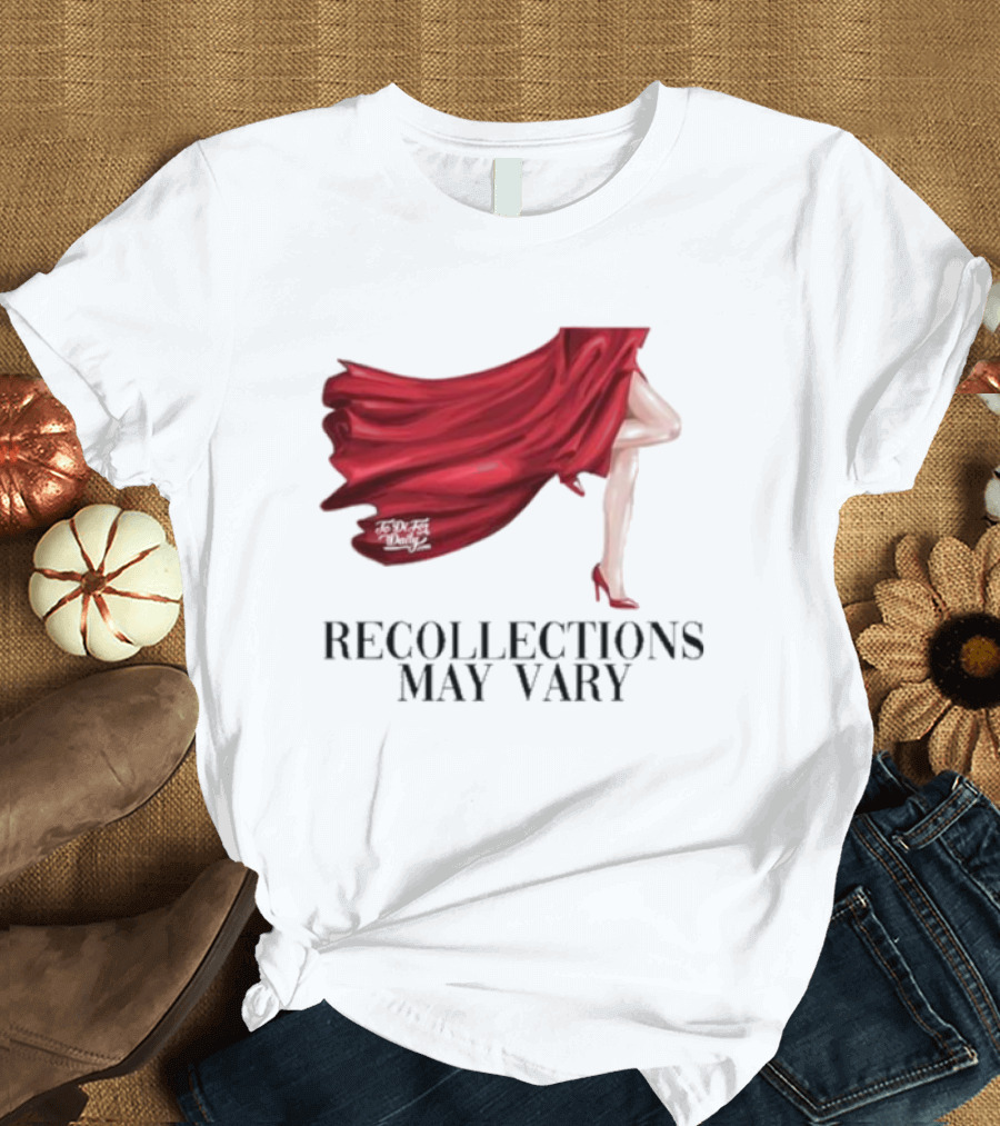 Kate Middleton Catherine Princess Of Wales Recollections May Vary Red Dress T-Shirt