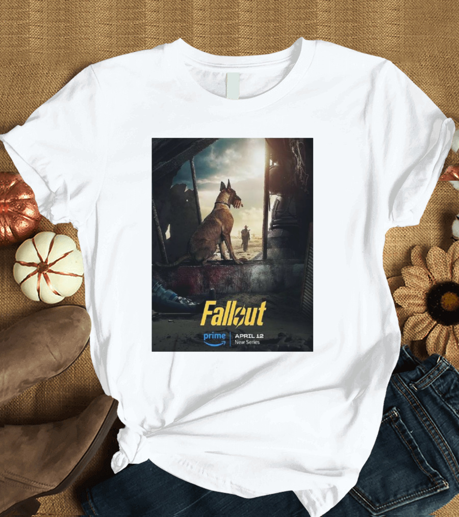 Fallout Prime April 12 New Series Dogmeat T-Shirt
