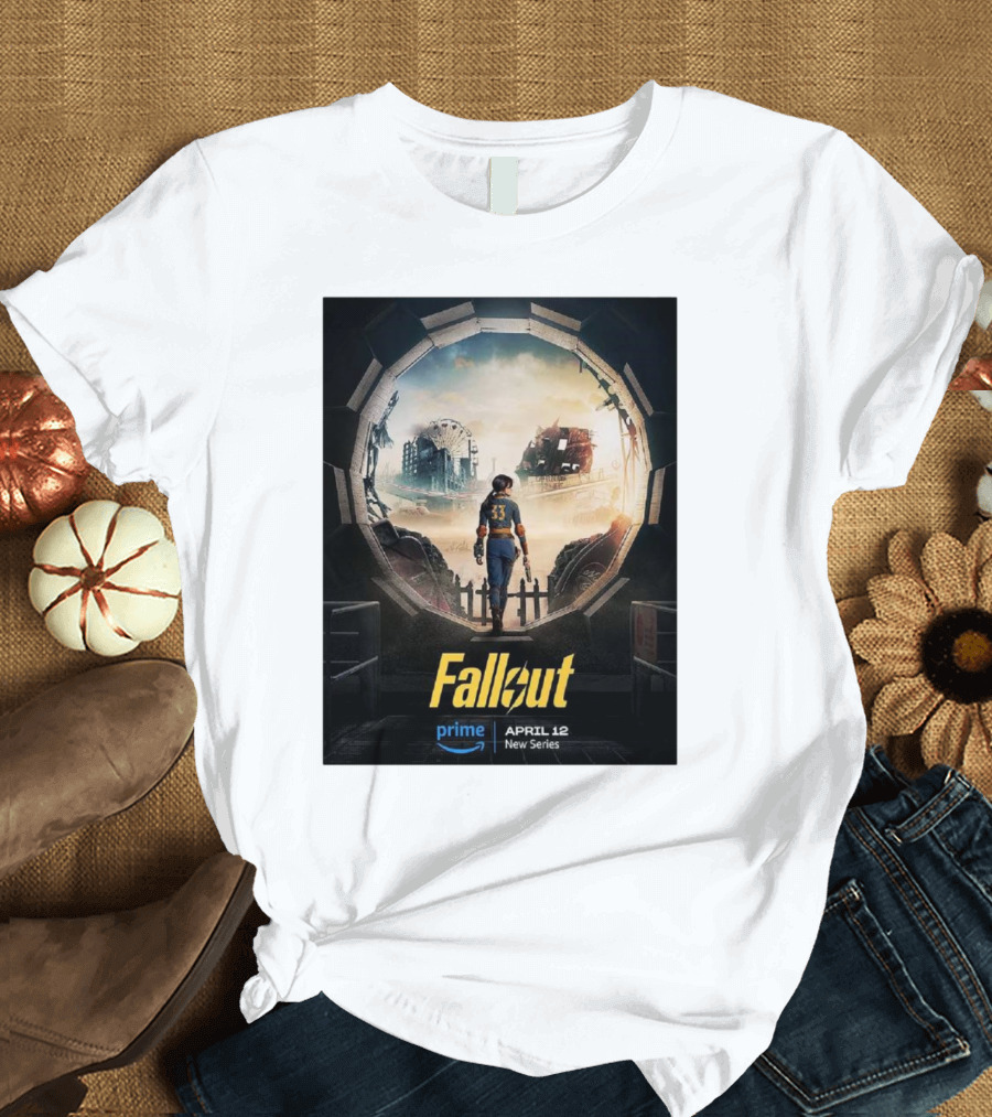 Prime Fallout New Series April 12 Featuring Ella Purnell As Lucy T-Shirt