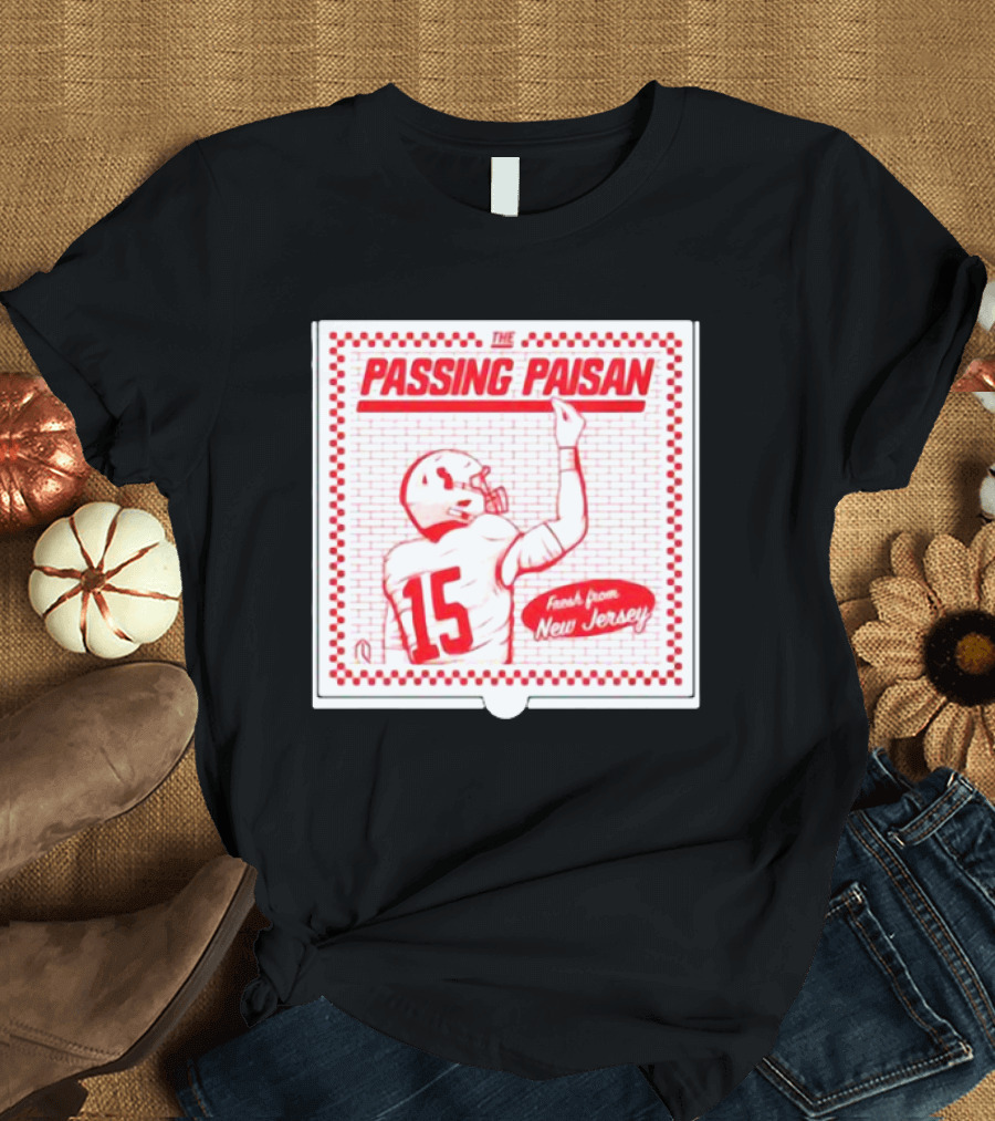 The Passing Paisan Fresh From New Jersey Tommy Devito Athlete Logos Football T-Shirt