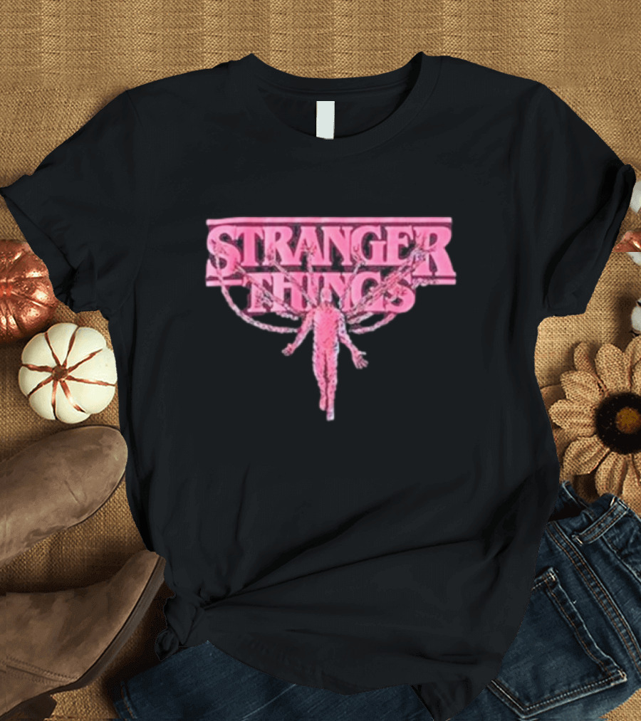 Stranger Things Vecna Pink Tentacles T-Shirt
