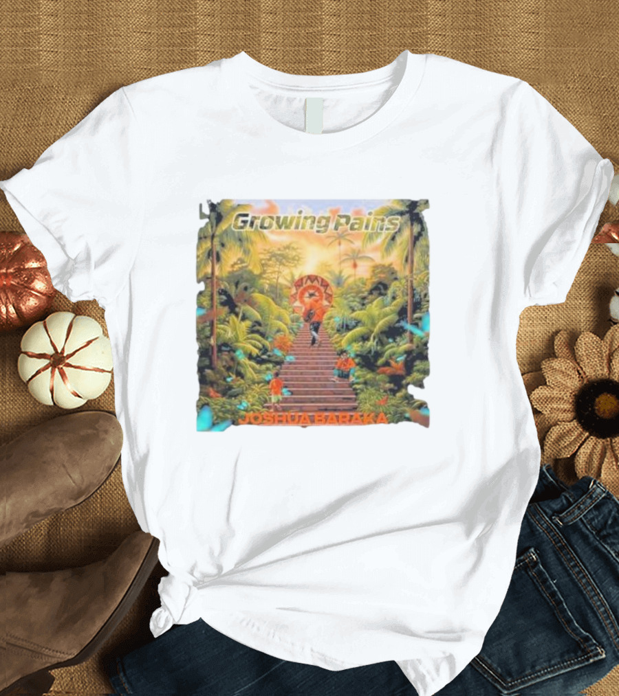 Growing Pains Joshua Baraka Tropical Staircase Scene T-Shirt