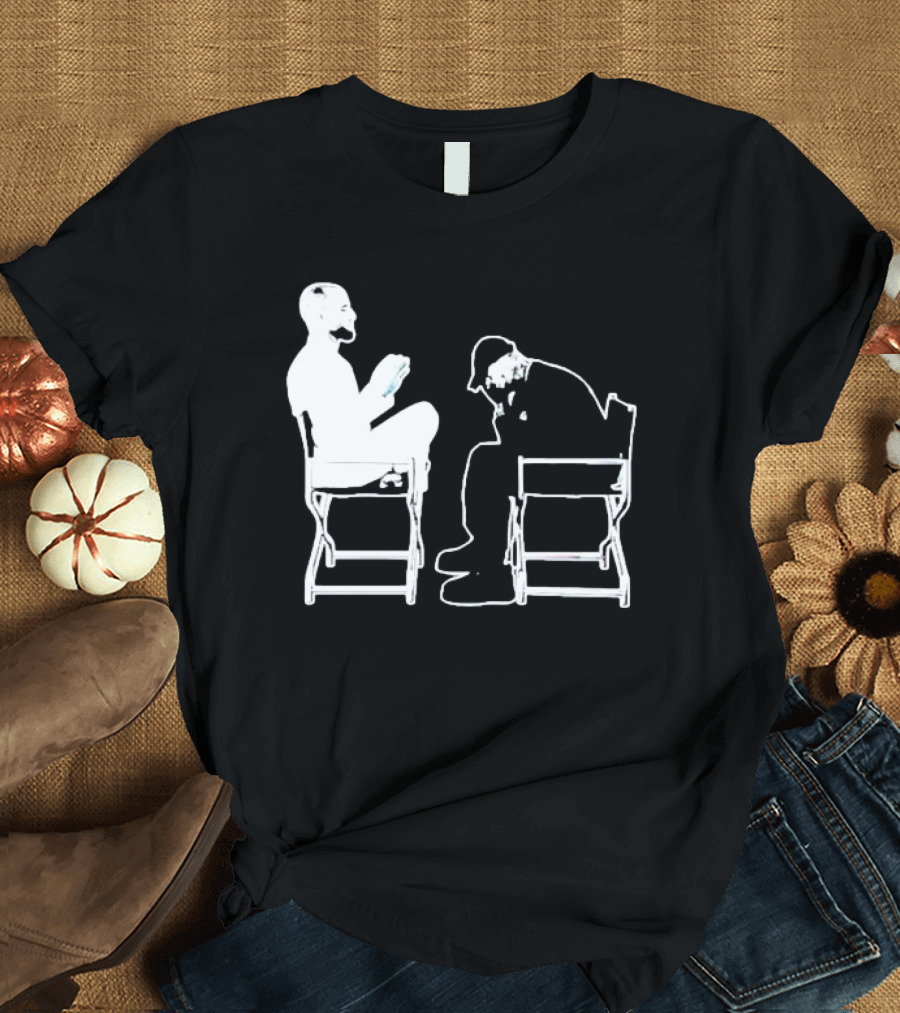 Mansionz Chairs White Outline T-Shirt