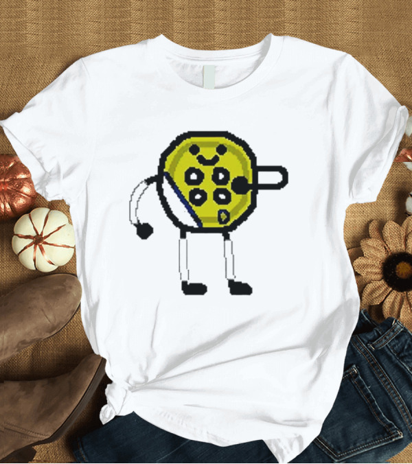 T-Shirt: Tyrese Hali-Button Pixel Art Character T-Shirt Tyrese Hali-Button Pixel Art Character T-Shirt