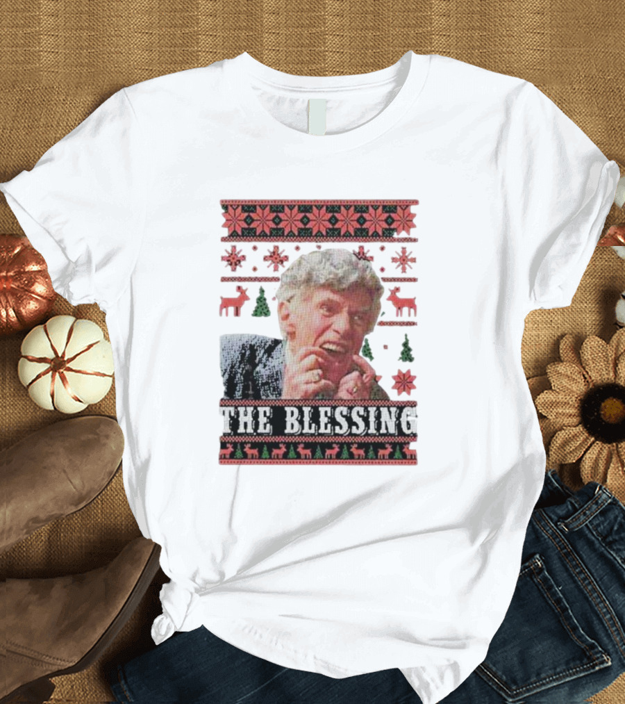 Uncle Lewis Ugly Christmas Sweater The Blessing T-Shirt