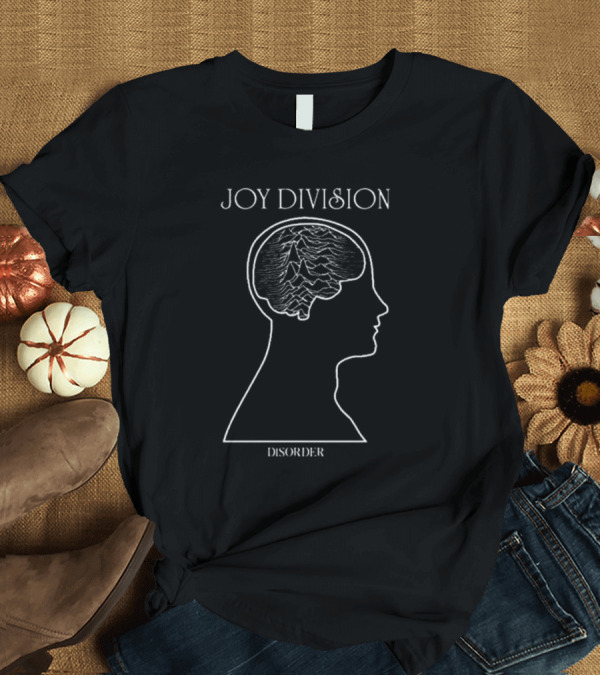 T-Shirt: Joy Division Unknown Pleasures Brainwave Silhouette Disorder T-Shirt Joy Division Unknown Pleasures Brainwave Silhouette Disorder T-Shirt