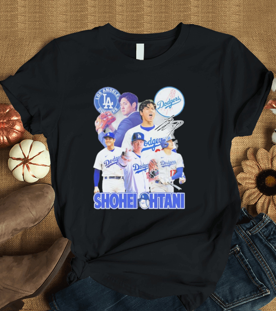 Los Angeles Dodgers Shohei Ohtani Dodger Stadium Arrival T-Shirt