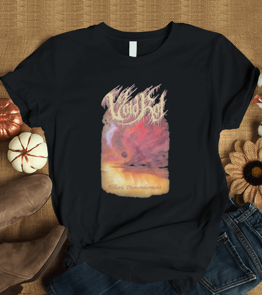 Void Rot Telluric Dismemberment Cosmic Landscape T-Shirt