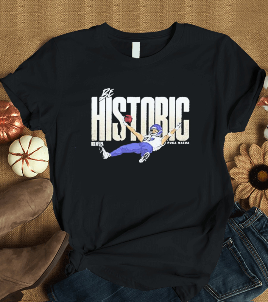 Be Historic NFL Los Angeles Rams Puka Nacua T-Shirt